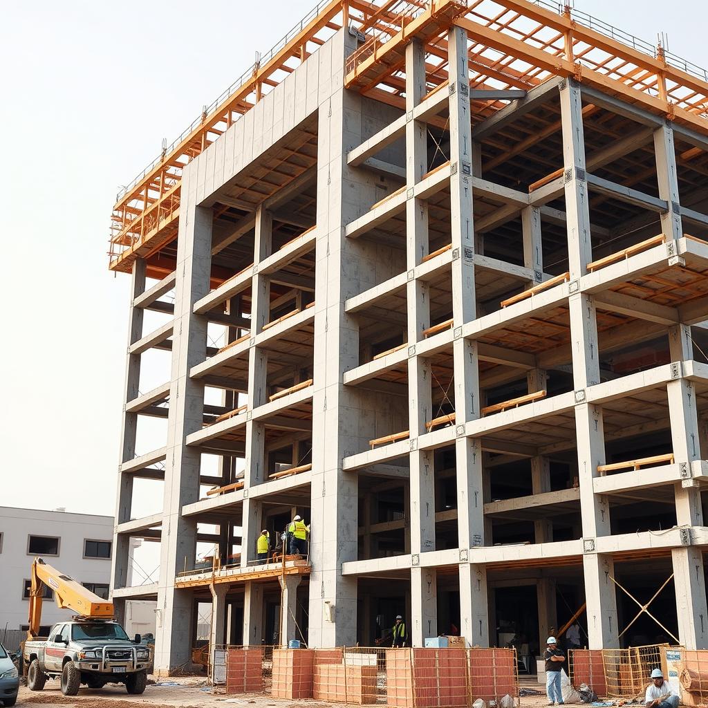 خدمات البناء والإنشاء من مؤسسة أجمل العييد للمقاولات العامة