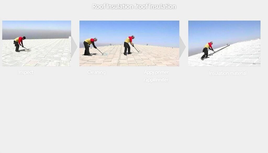 خطوات عزل الأسطح في مؤسسة أجمل العيد للمقاولات العامة