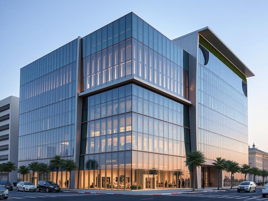 مشروع تجاري من تنفيذ مؤسسة أجمل العييد للمقاولات العامة