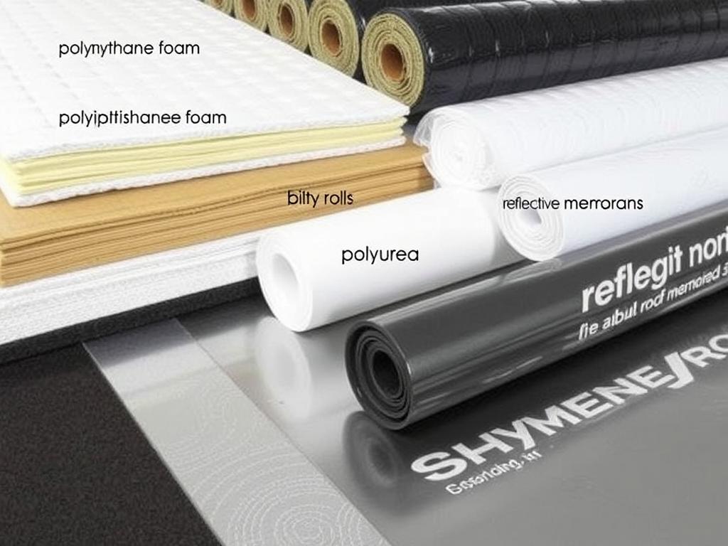 مواد عزل الأسطح المستخدمة في مؤسسة أجمل العيد للمقاولات العامة