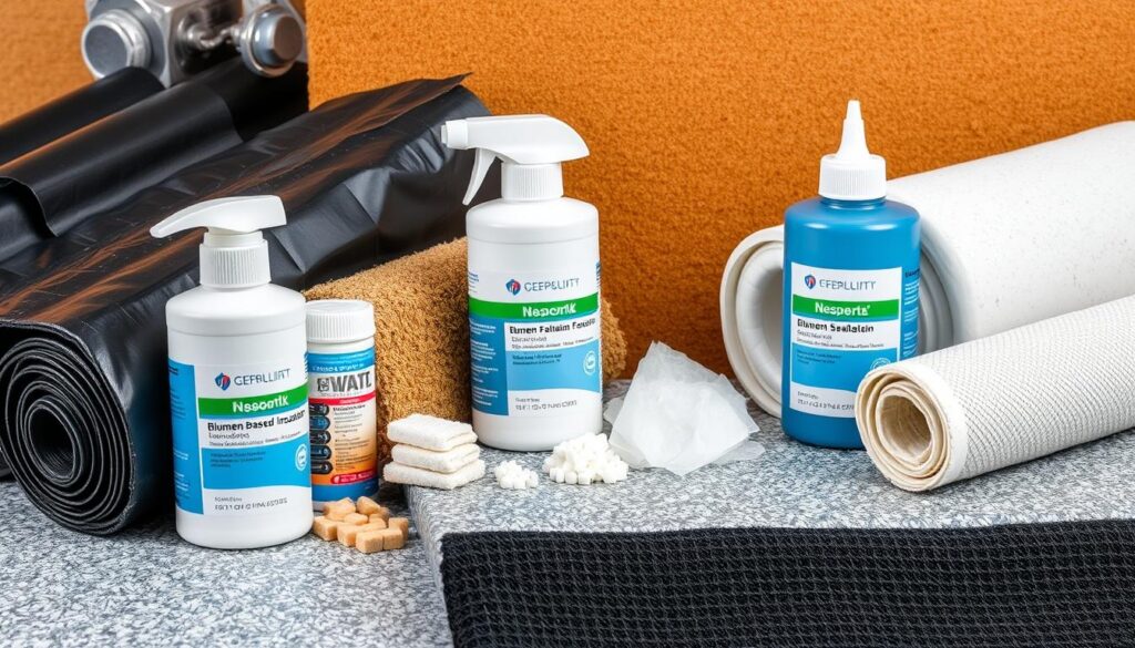 أنواع العزل المائي