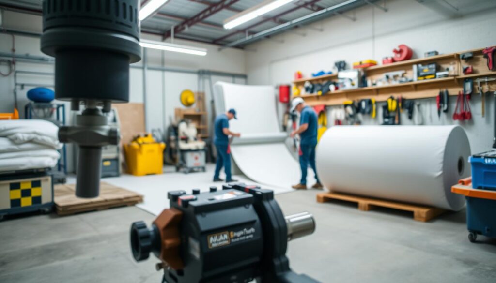 التقنيات والمعدات المستخدمة للعزل