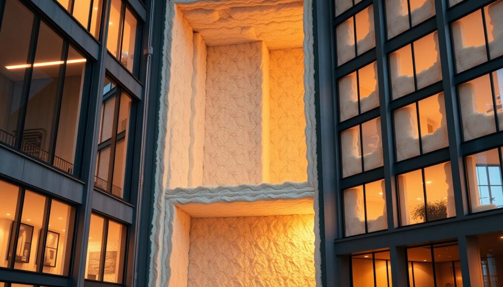 العزل الحراري بالفوم داخل المباني