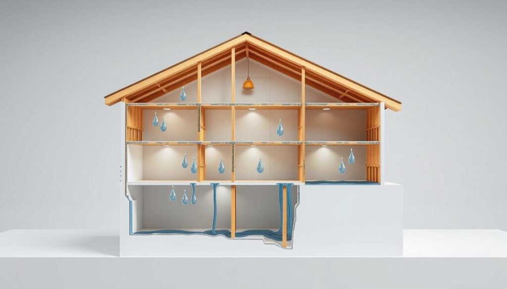 تحديد مصدر الرطوبة