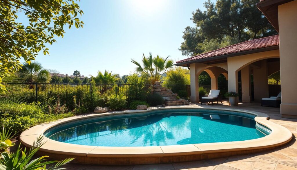 تصميم المسبح