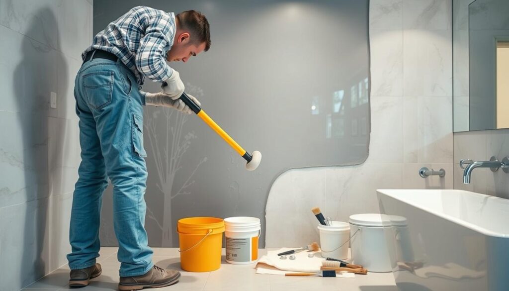 تطبيق العزل المائي