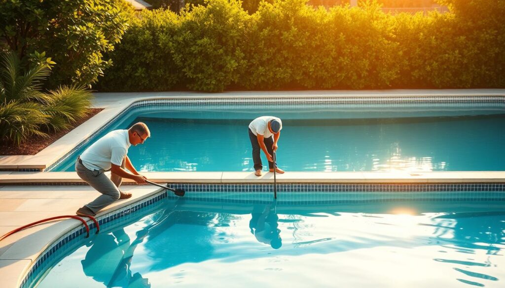 خدمات عزل المسابح