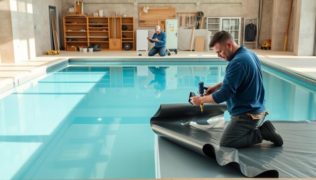 خطوات العزل للمسابح جدة