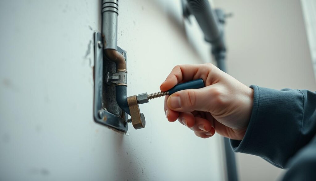 كشف تسربات المياه