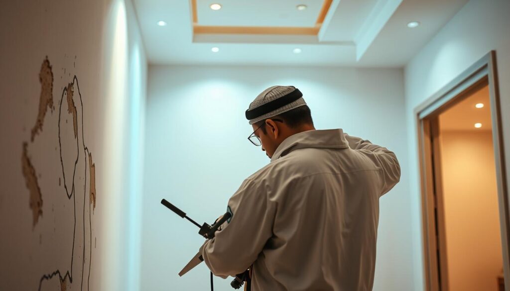 معالجة الرطوبة الجدران