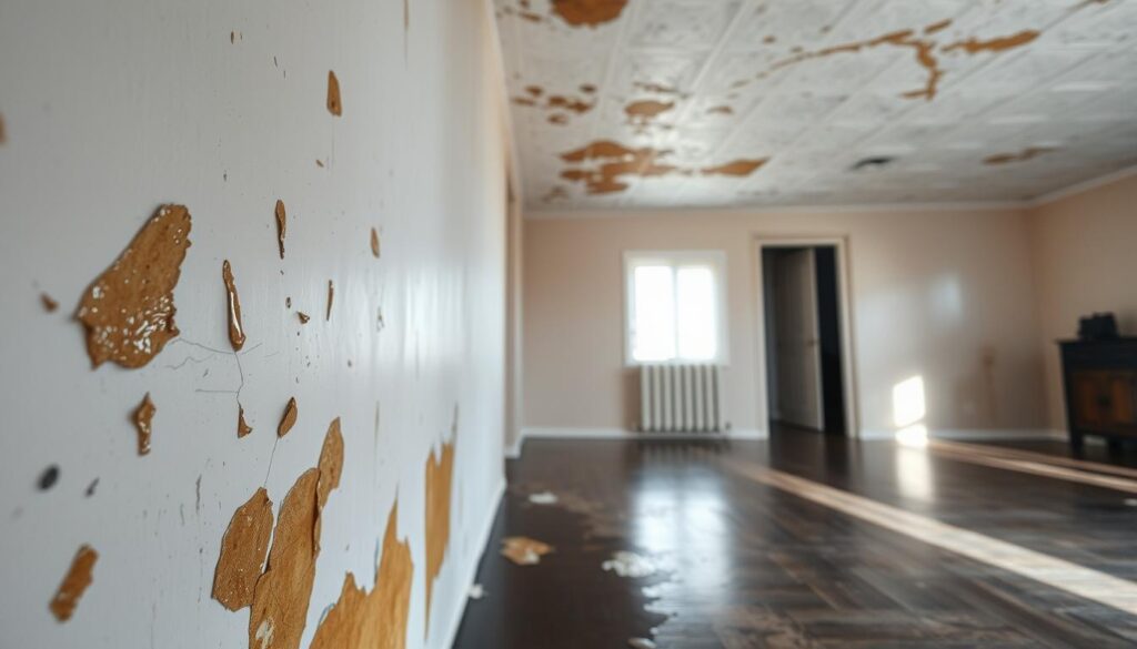 أعراض تسربات المياه