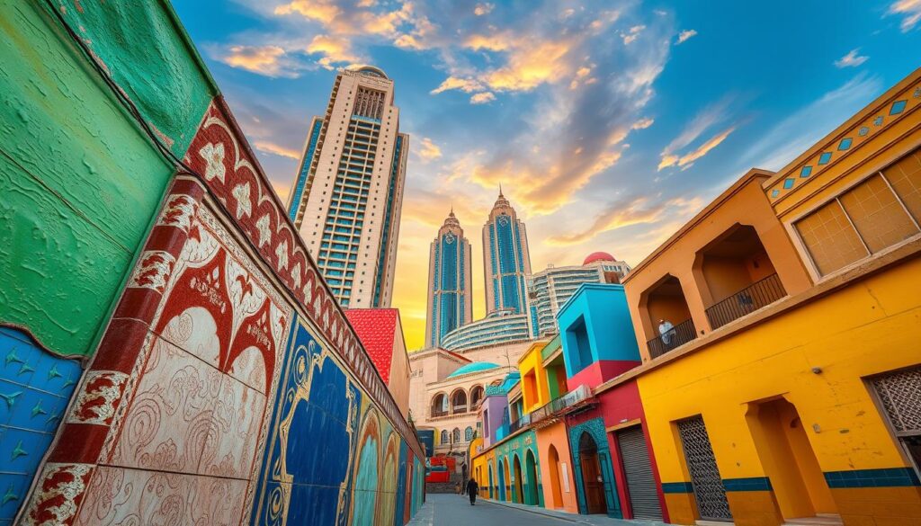 ألوان واجهات مكة