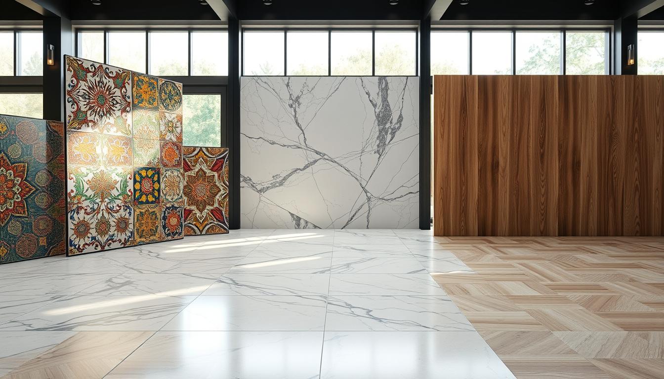 أنواع السيراميك والباركيه