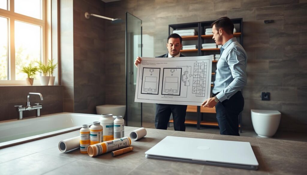 استشارة عزل الحمامات