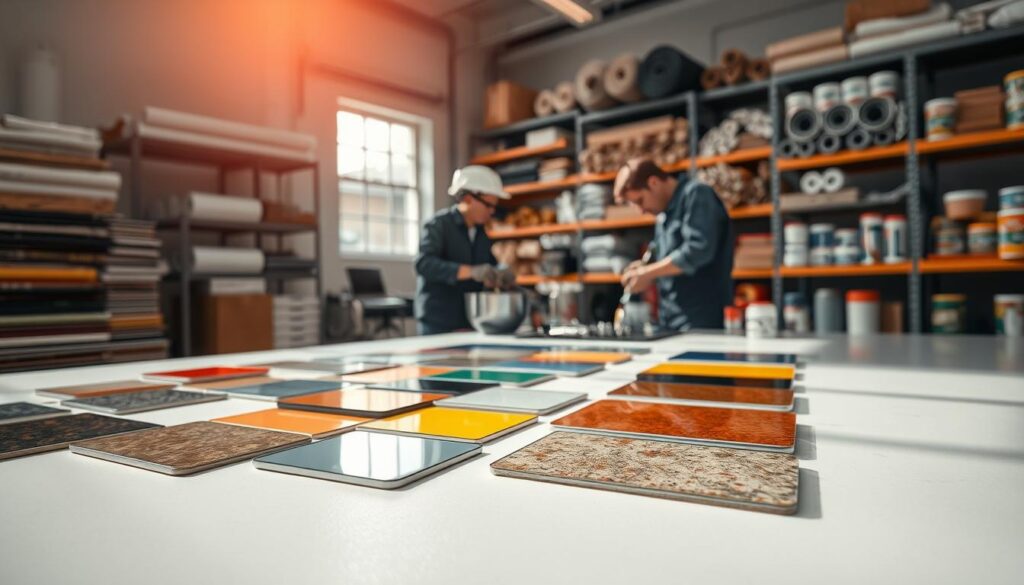 المواد المستخدمة للعزل والمياه