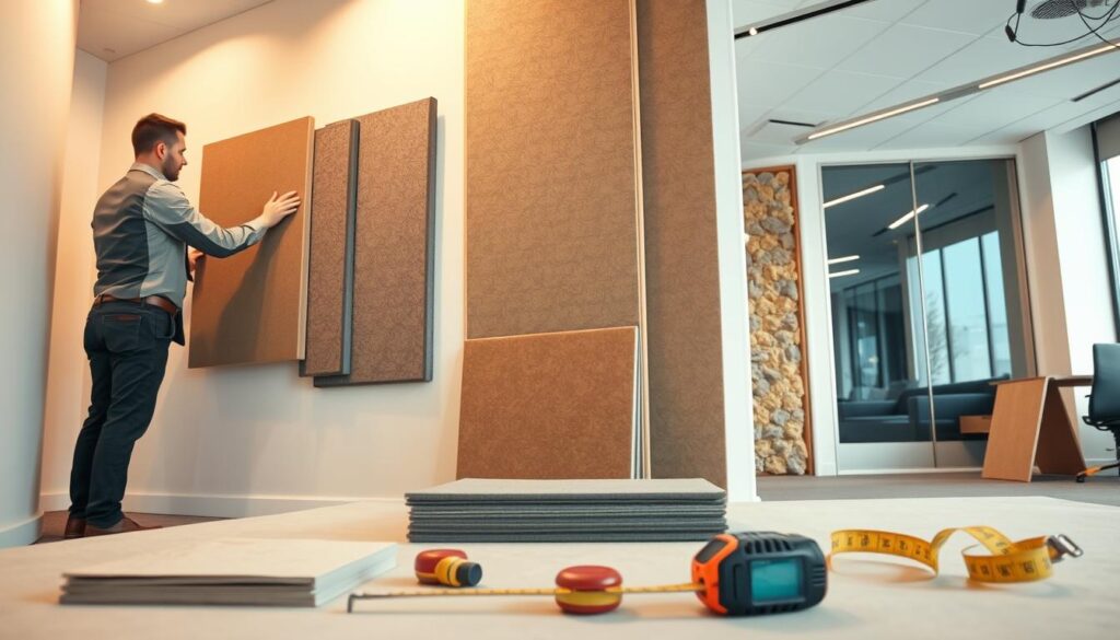 تركيب عازل الصوت