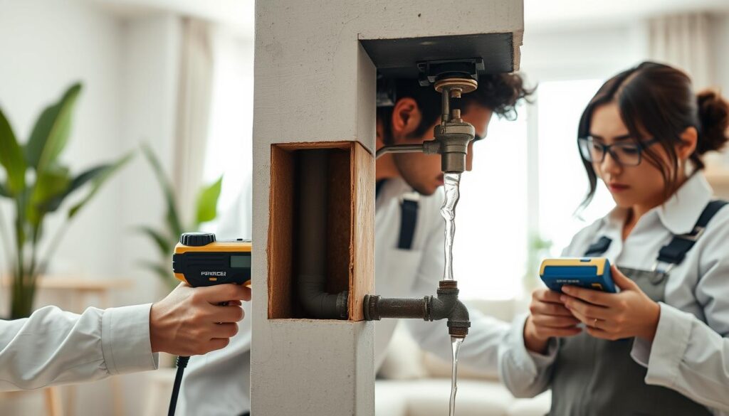 حلول إصلاح تسربات المياه