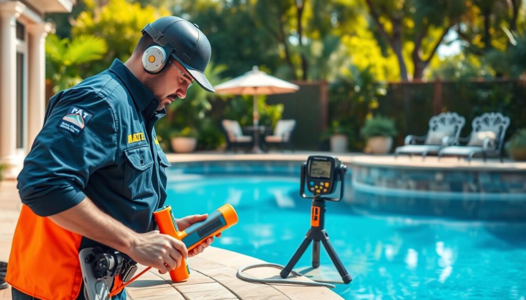 خدمات كشف تسرب المياه