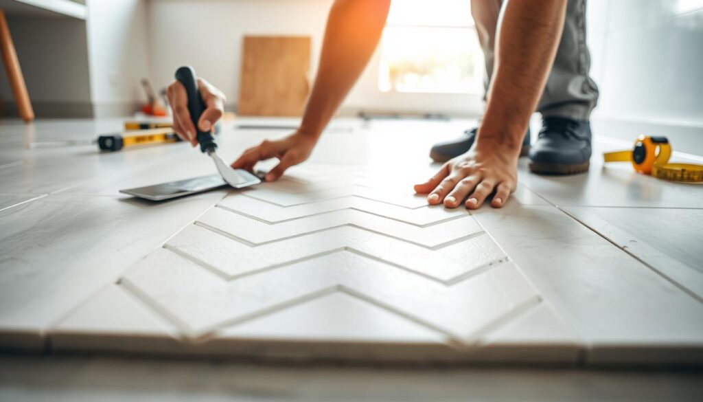 خطوات تركيب البلاط