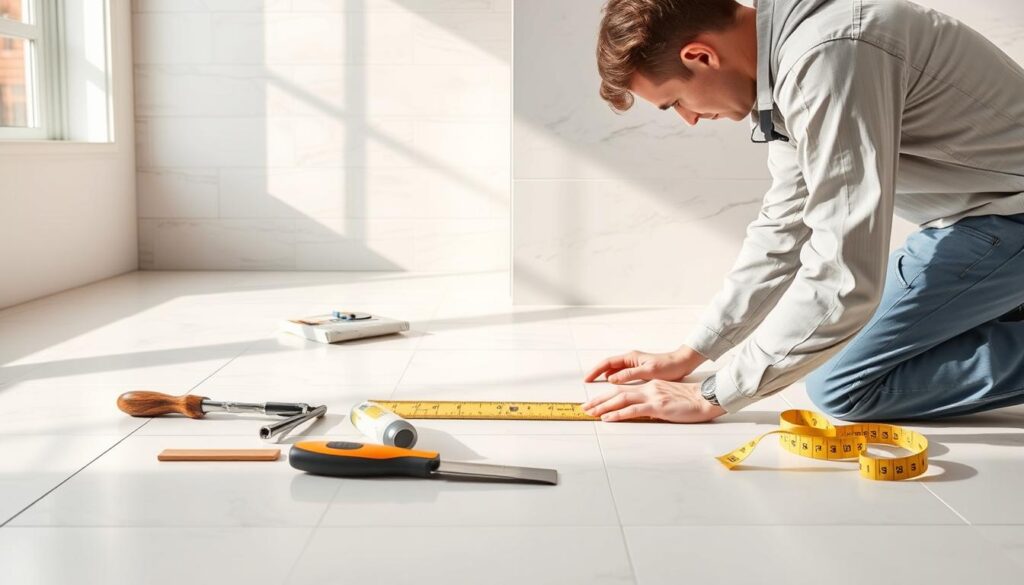 خطوات تركيب بلاط