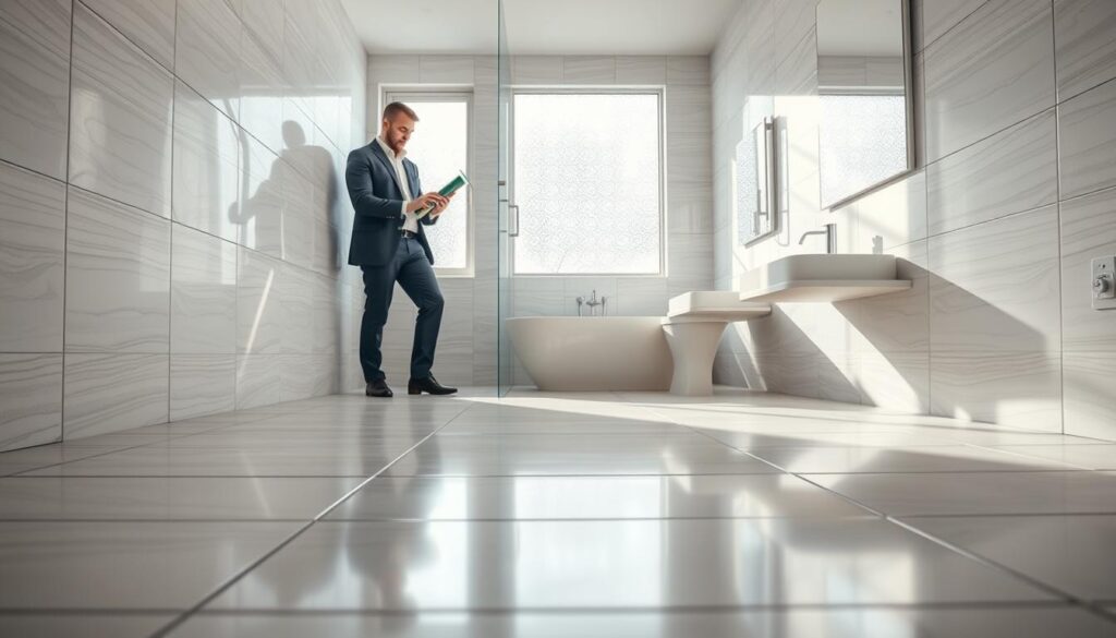 عزل الحمامات حماية من الرطوبة