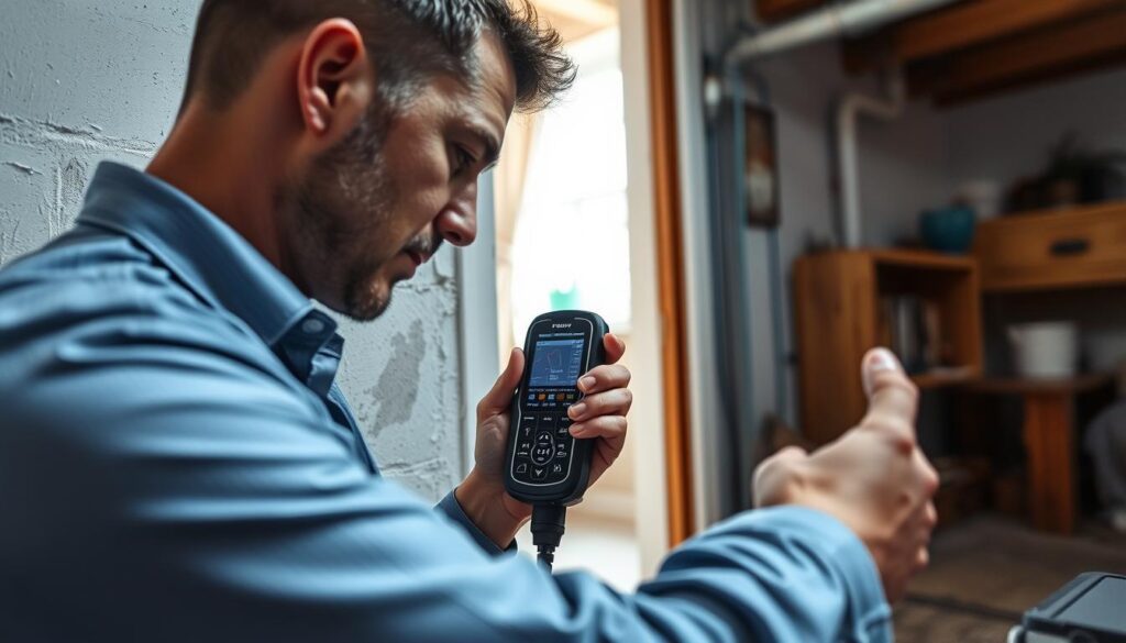 كشف تسربات المياه