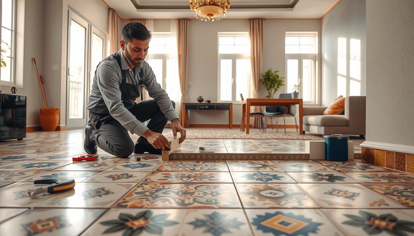 معلم بلاط بحي النزهة