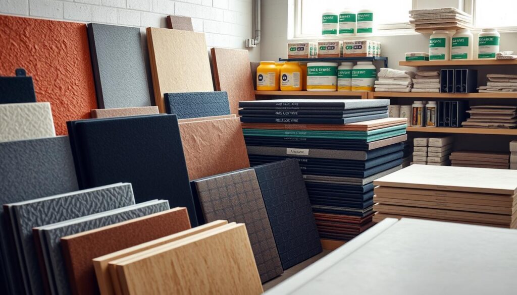 مواد العزل المستخدمة