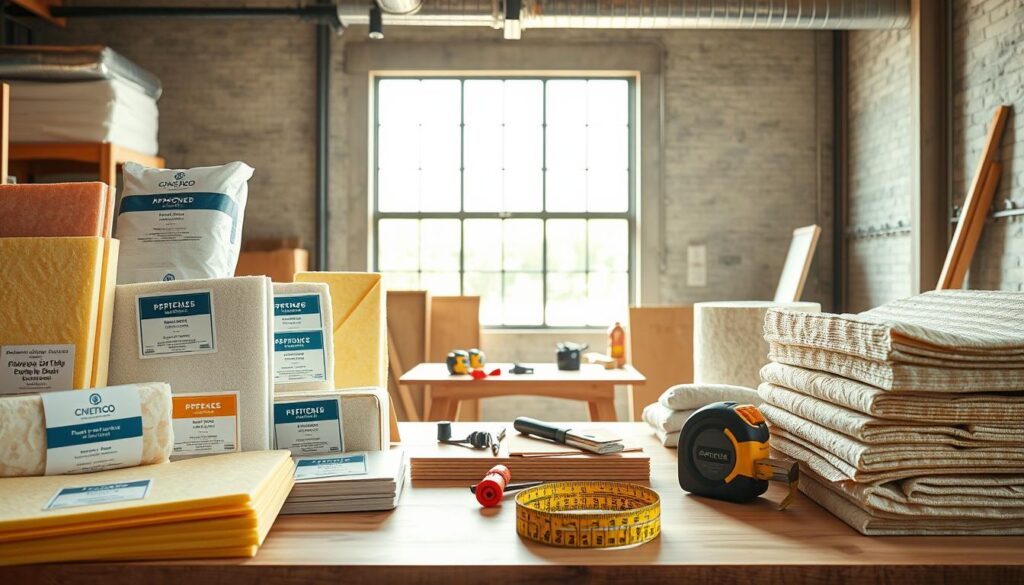 مواد العزل المعتمدة