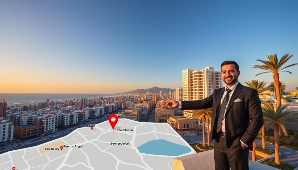 نطاق الخدمة في جدة وأقرب نقطة إليك