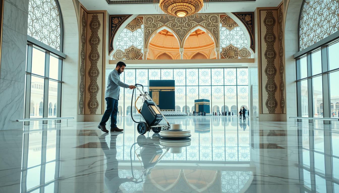 جلاية بلاط وتلميع رخام بمكة