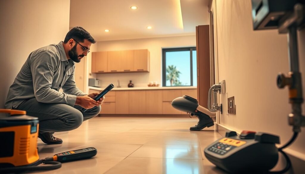 كشف تسربات المياه مبكرًا في جدة